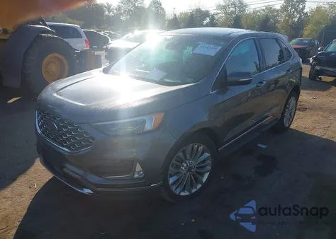 2024 Ford Edge Titanium из США, поврежденный, VIN 2FMPK4K92RBA39272